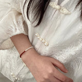 Lucky Red Bracelet | Pearl Cord & Pearl Agate Styles