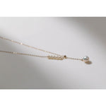 Y-chain Pearl Pendant Necklace - floysun