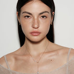 Y - chain Pearl Pendant Necklace - floysun