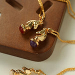 Year of the Horse Knight Pendant Necklace - floysun