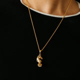 Year of the Horse Knight Pendant Necklace - floysun