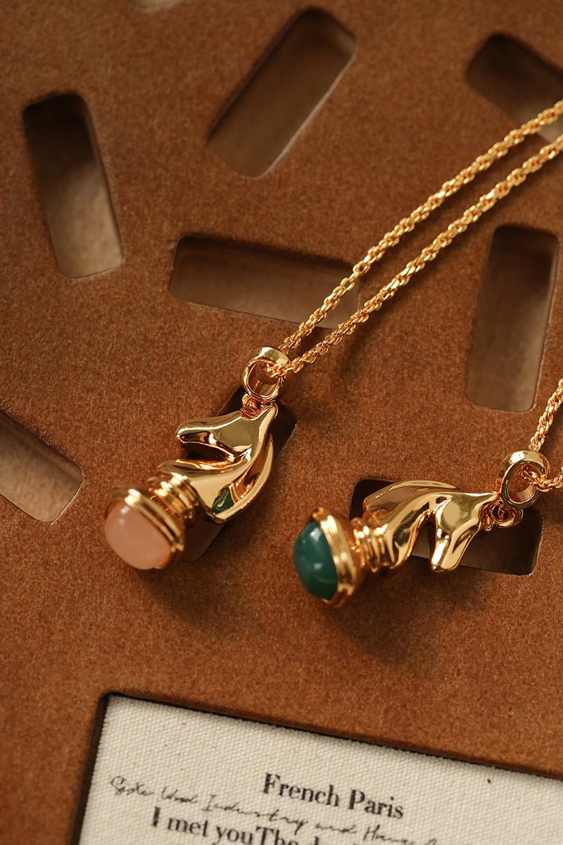 Year of the Horse Knight Pendant Necklace - floysun