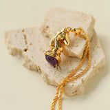 Year of the Horse Knight Pendant Necklace - floysun