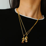 Year of the Horse Knight Pendant Necklace - floysun