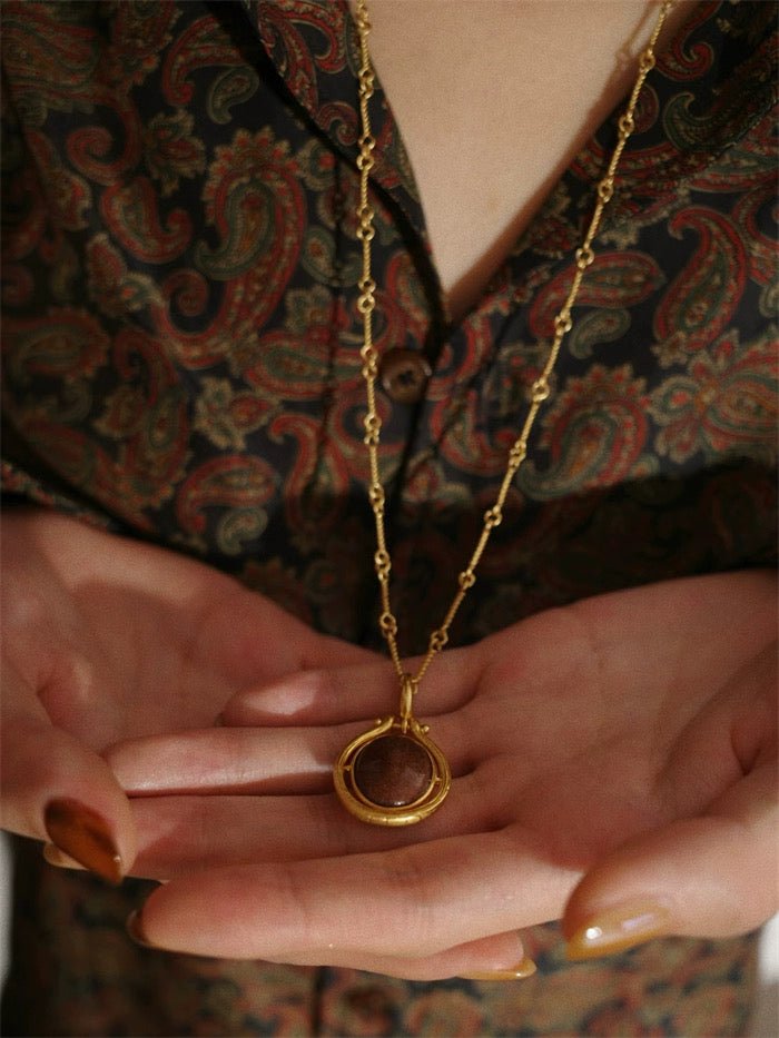 Year of the Horse Talisman Horse Head Tassel Necklace - floysun