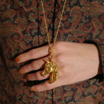 Year of the Horse Talisman Horse Head Tassel Necklace - floysun