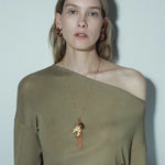 Year of the Horse Talisman Horse Head Tassel Necklace - floysun