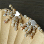 Zebra Stone Tassel Earrings - floysun