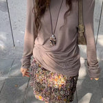 Zebra Stone Tassel Necklace - floysun