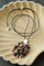 Zebra Stone Tassel Necklace - floysun