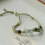Zebra Woven Bracelet - floysun