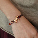 Zebra Woven Bracelet - floysun