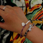 Zebra Woven Bracelet - floysun