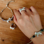 Zebra Woven Bracelet - floysun