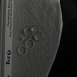14K Gold-Filled Single Pearl Thin Ring - floysun