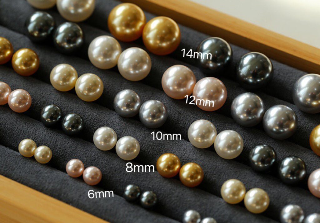 6/8/10/12/14mm Korean Artificial Pearl Earrings (Buy one get one) - floysun
