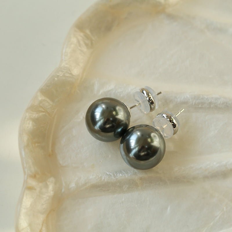 6/8/10/12/14mm Korean Artificial Pearl Earrings (Buy one get one) - floysun