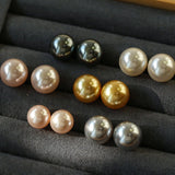 6/8/10/12/14mm Korean Artificial Pearl Earrings (Buy one get one) - floysun