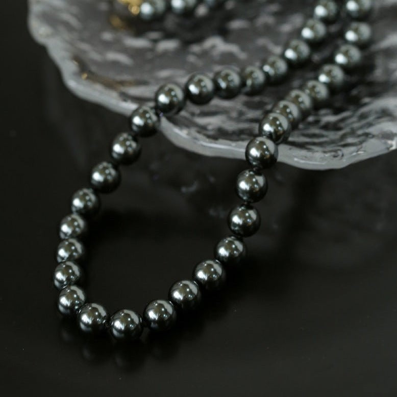 8mm Five Color Pearl Necklace - floysun