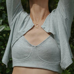 925 Gold-plated U-shaped Pendant Necklace C - floysun