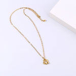 925 Silver Flower Pearl Necklace - floysun