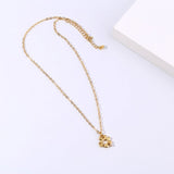 925 Silver Flower Pearl Necklace - floysun