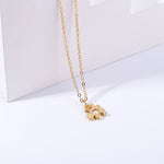 925 Silver Flower Pearl Necklace - floysun