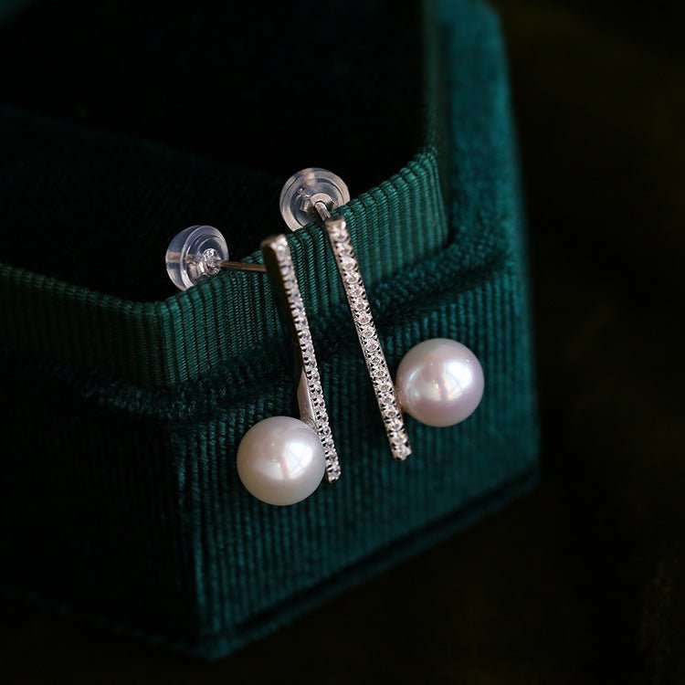 925 Silver Luxury Pearl Earrings - floysun