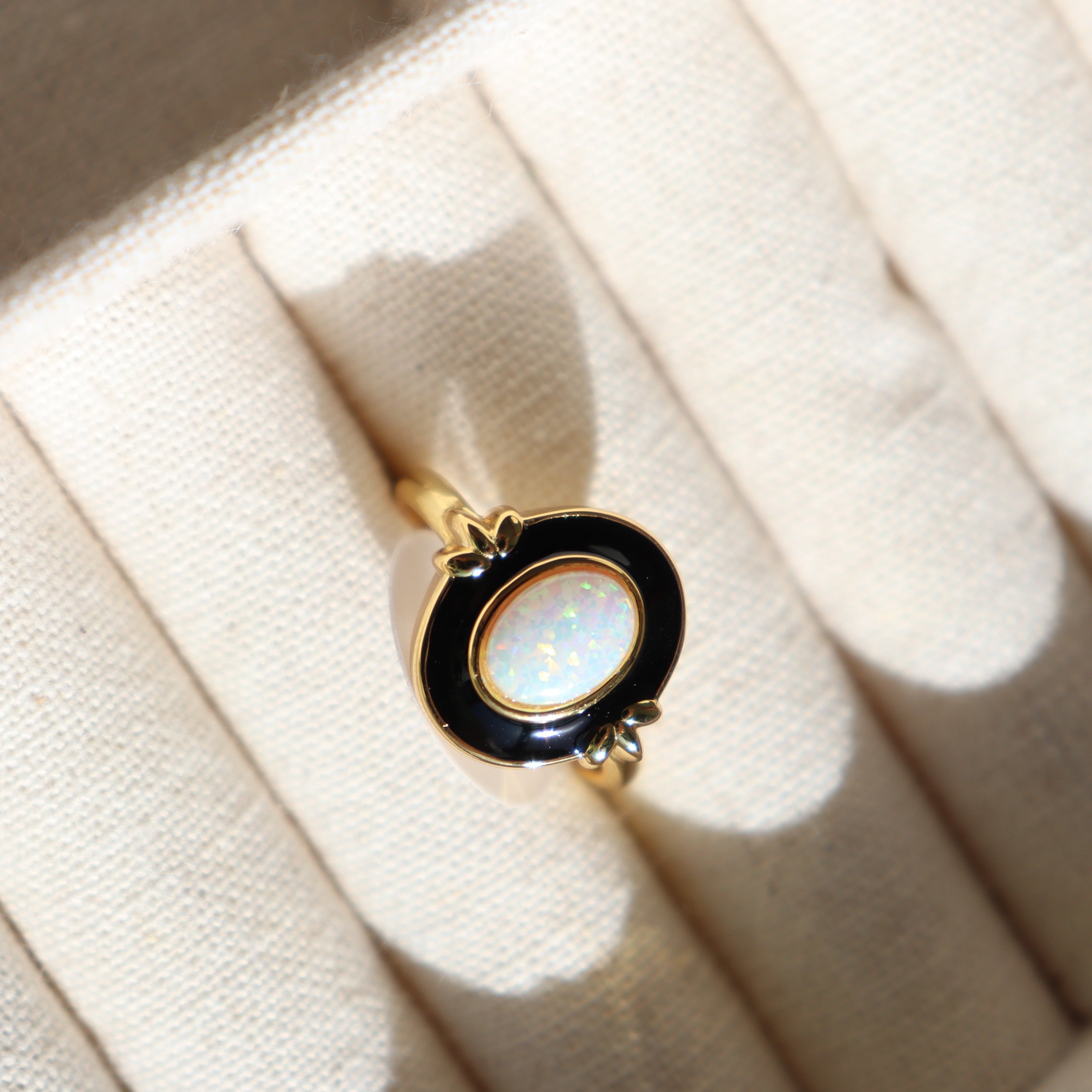 925 Silver Opal Ring - floysun