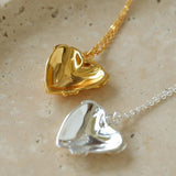 925 Silver Zongzi Love Necklace - floysun