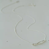 925 Sterling Silve Metal Toothpick Necklace - floysun