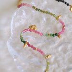 925 Sterling Silver Multi-Gemstone Necklace - floysun