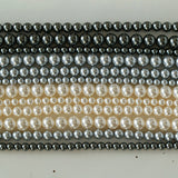 Elegance in Layers：Triple-Layer Gray Pearl Necklace