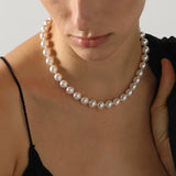 Swarovski Knotted Pearl Necklace