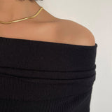 Chain Twist Snake Bone Necklace