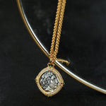 Apollo Silver Coin Necklace - floysun