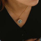 Apollo Silver Coin Necklace - floysun