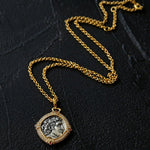 Apollo Silver Coin Necklace - floysun