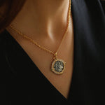 Apollo Silver Coin Necklace - floysun