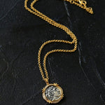 Apollo Silver Coin Necklace - floysun