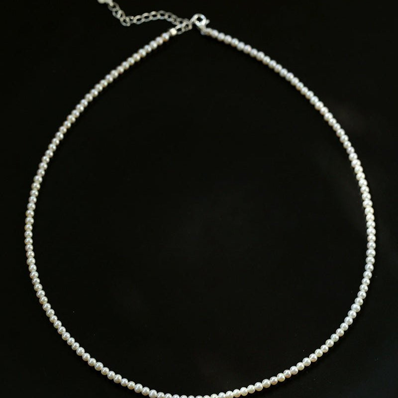 Aurora AK 2.5-3mm Freshwater Pearl Necklace - floysun