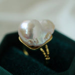 Baroque Freshwater Pearl Ring - floysun
