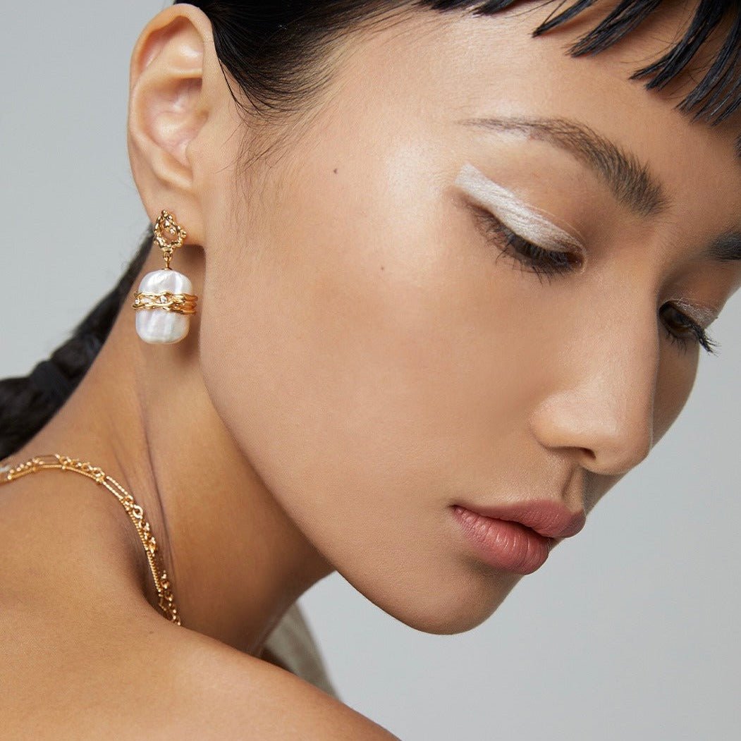 Baroque Pearl Earrings - floysun