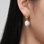 Baroque Pearl Earrings - A Fusion of Artistry and Nature - floysun