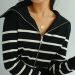 Baroque Sun Flower Chain Necklace - floysun