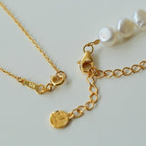 Baroque Sun Flower Chain Necklace - floysun