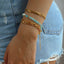 Blue Natural Stone Beaded Freshwater Pearl Bracelet - floysun