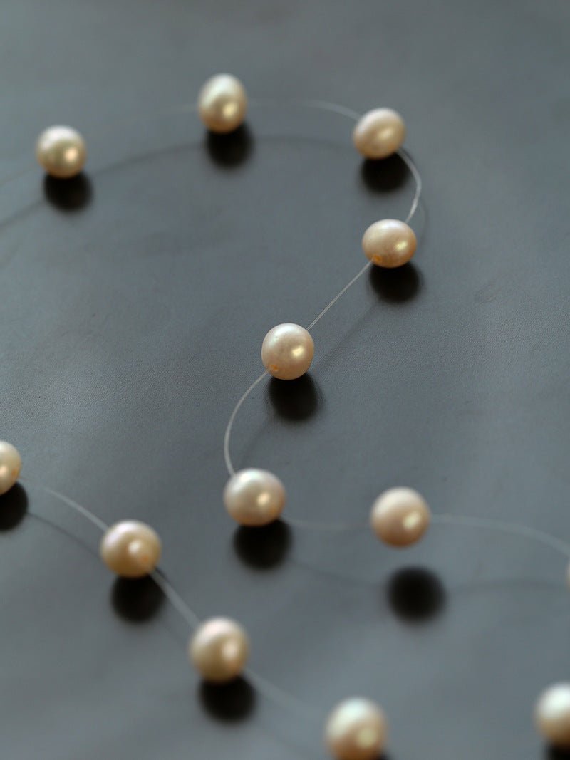 Celestial Dreams Single-layer Freshwater Pearl Necklace - floysun