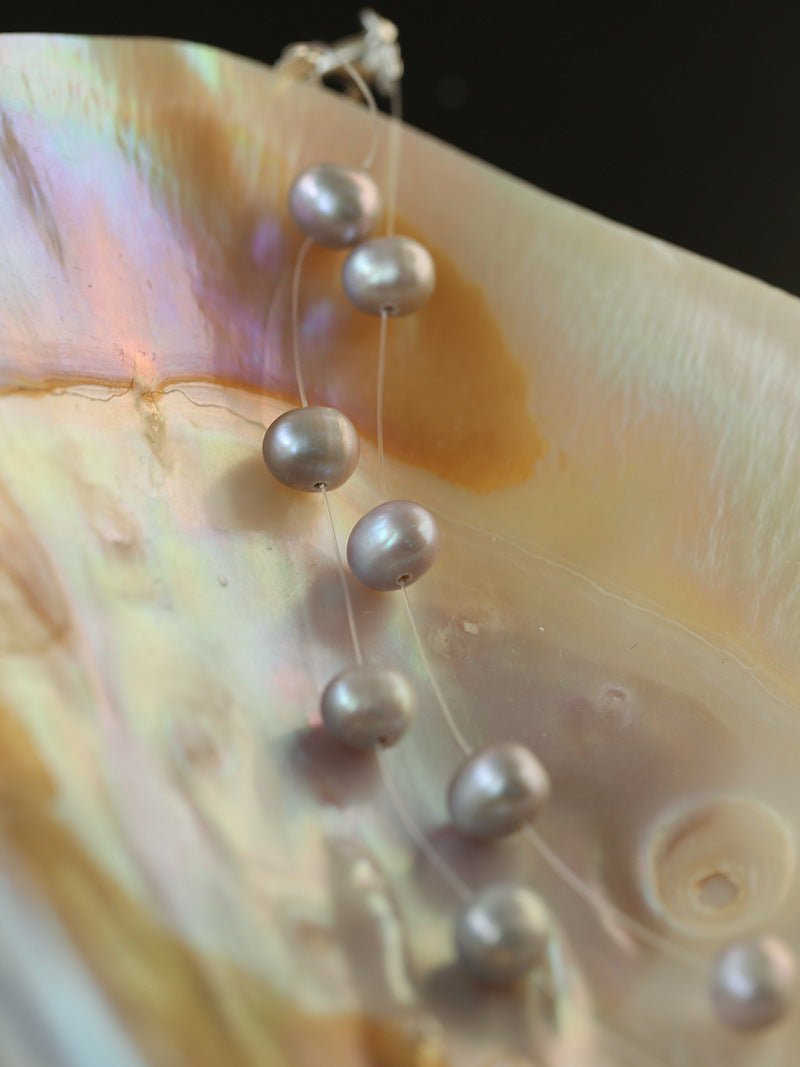 Celestial Dreams Single-layer Freshwater Pearl Necklace - floysun