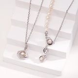 Chain Pearl Patchwork Necklace - floysun